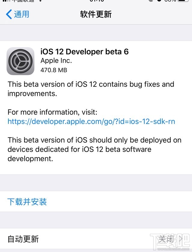 һЩ豸iOS 12 beta 6