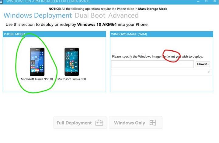 ΢Lumia 950 XLˢWindows 10 ARM64ͼĽ̳װ