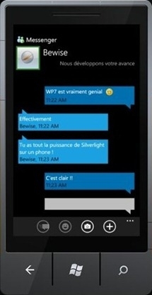 ˭ΪWindows Phone 7Messenger