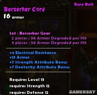 《火炬之光》紫色套装汇总