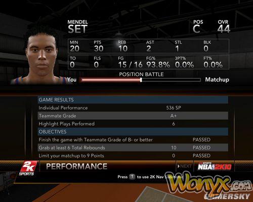 《NBA&nbsp;2K10》分享一些入NBA的心得