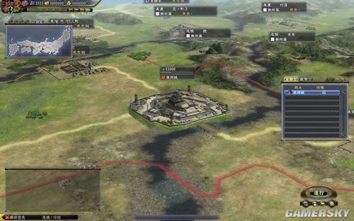 《信长之野望13:天道》用VAN大修改器從劇本改出巨城