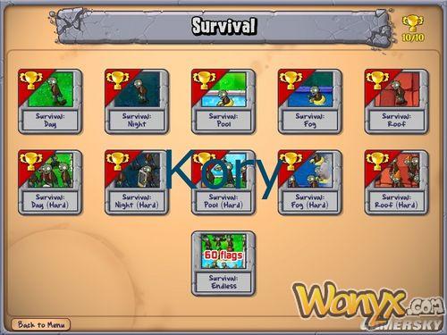 《植物大战僵尸》Endless63波两种阵法攻略心得