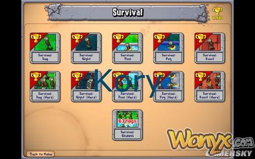 《植物大战僵尸》Endless63波两种阵法攻略心得