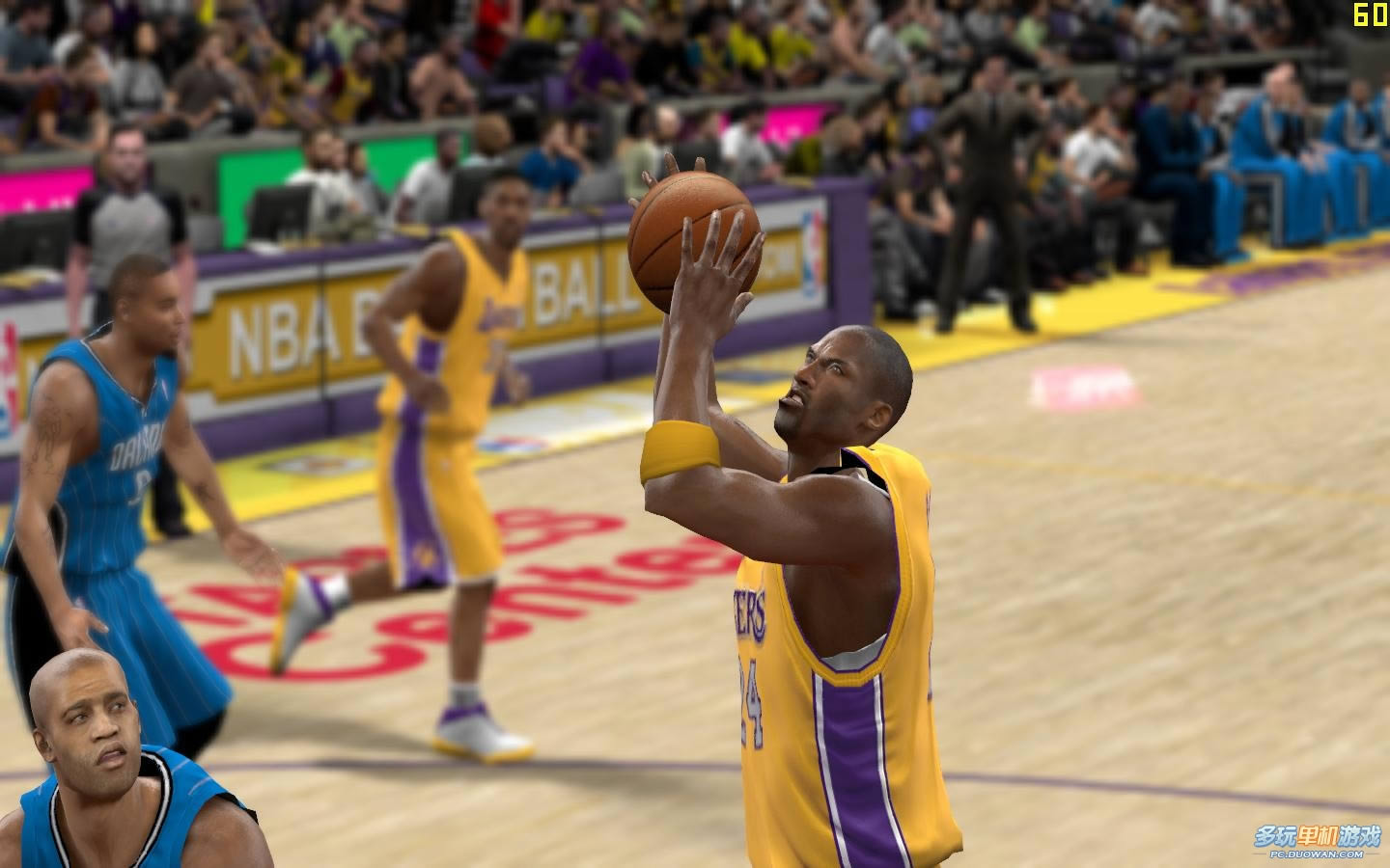 《NBA2K10》科比愤怒射球图