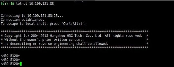 H3CTelnetԶ̵¼(telnetԶ̵¼)