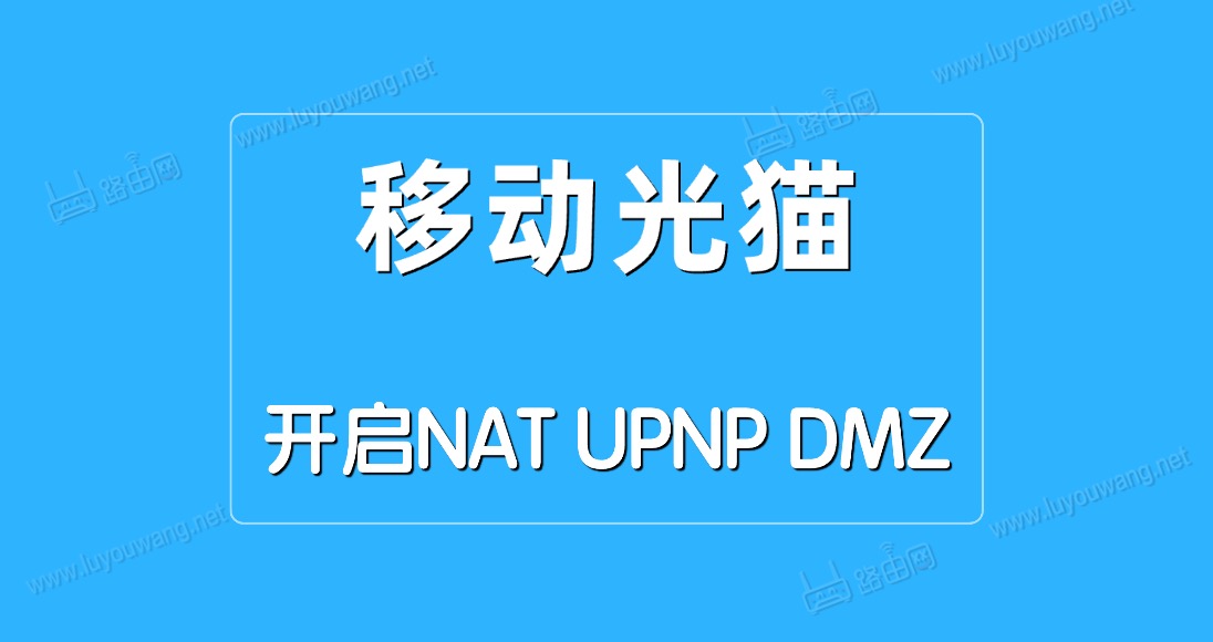 ƶèNAT/UPNP/DMZ취