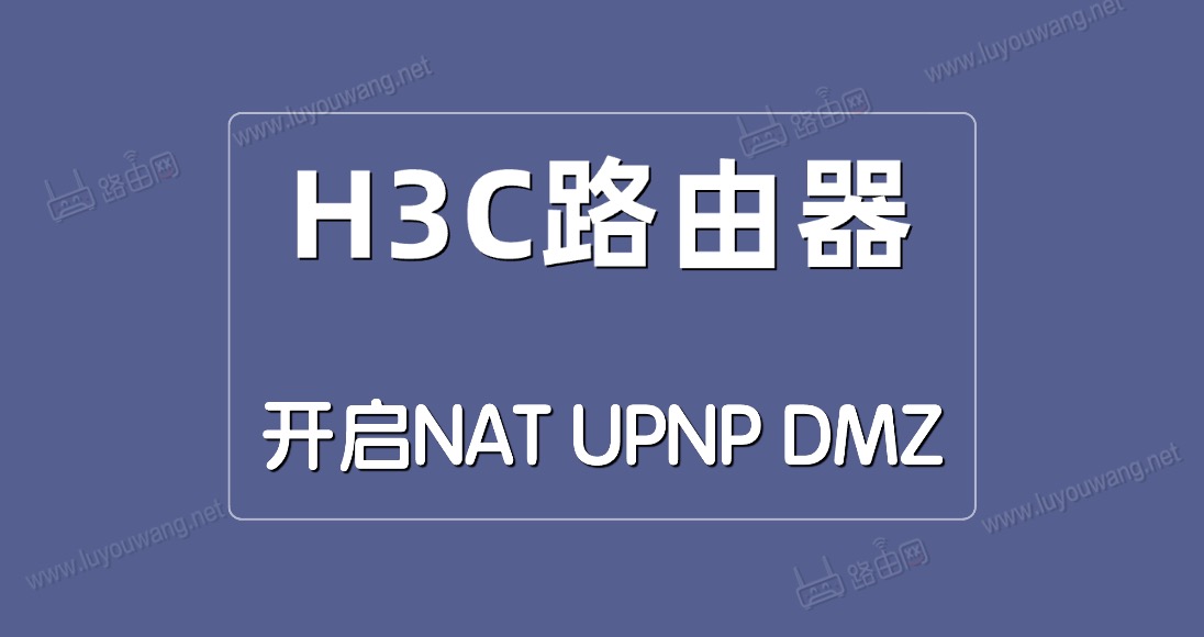 H3C(»)·NAT/UPNP/DMZ취