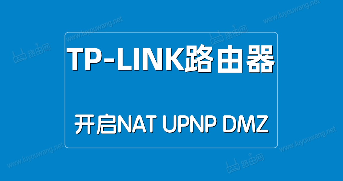 TP-LINK·NAT/UPNP/DMZ취