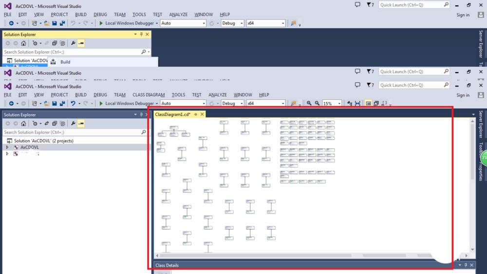 VS2013β鿴ĿClass Diagramͼ?