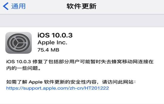 iOS 10.0.3̼ 10.0.3̼صַ