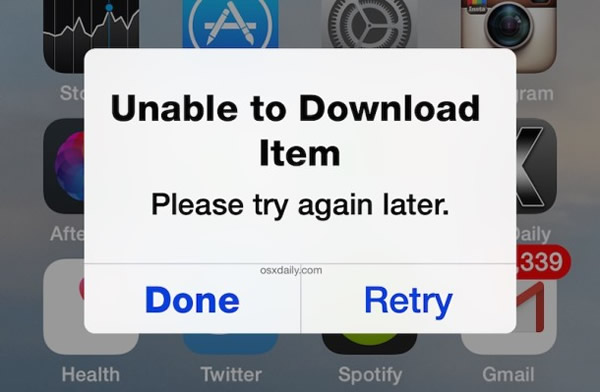 unable to download appɶ˼ unable to download appδ