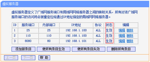 TP-Link TL-WR886N V2-V3·˿ӳ ·