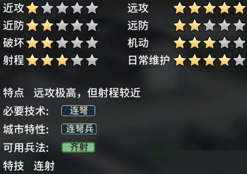 三国志汉末霸业连弩兵使用攻略_三国志汉末霸业连弩兵如何使用