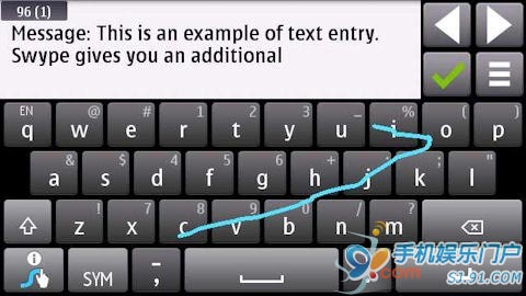 Symbian^3汾Swype뷨