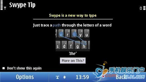Symbian^3汾Swype뷨