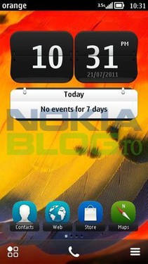 ŵN700 Symbian Belleع