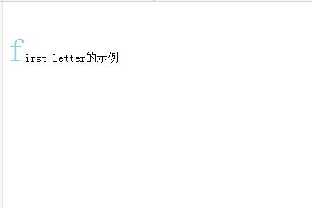 CSSfirst-letterʹ