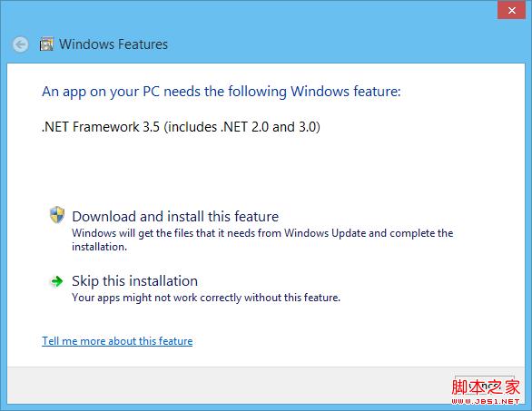 Windows 8 ±ذװ.NET Framework 3.5